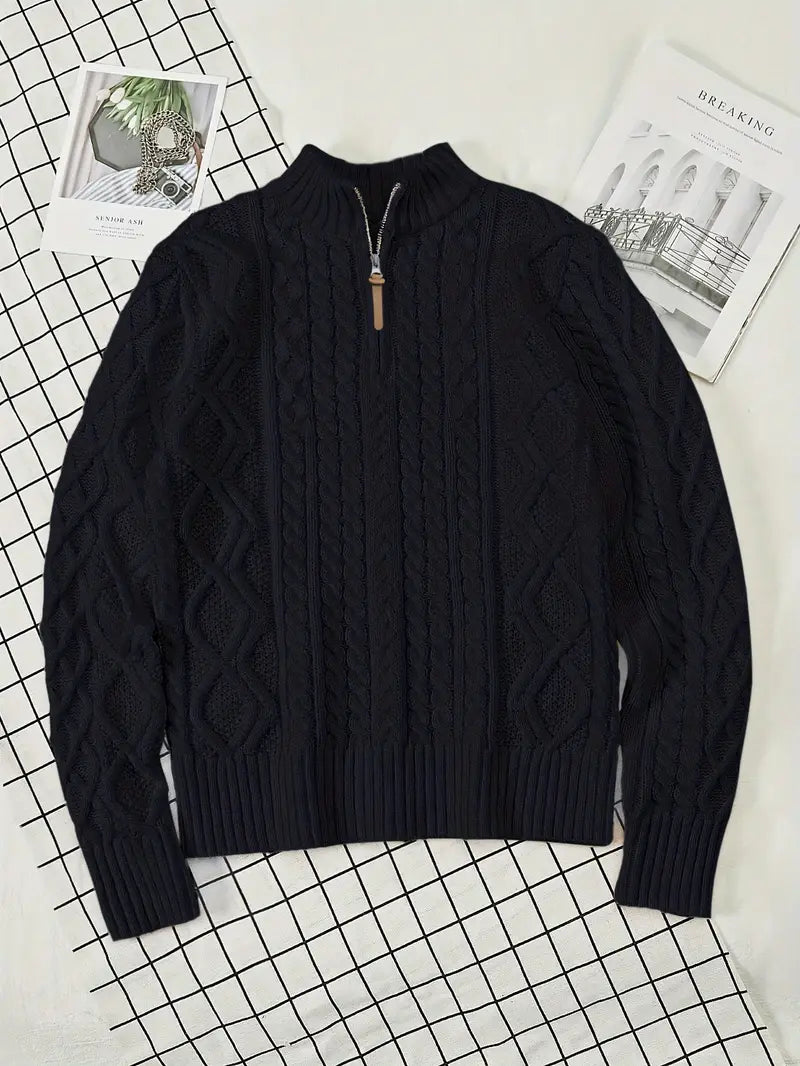 Rabada Langarm Herren Strickpullover