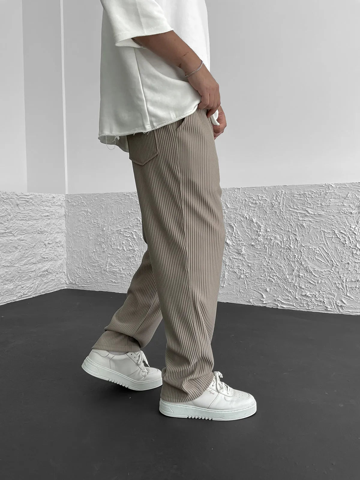 Wigand Comfort Geripptes Elasthan Hose