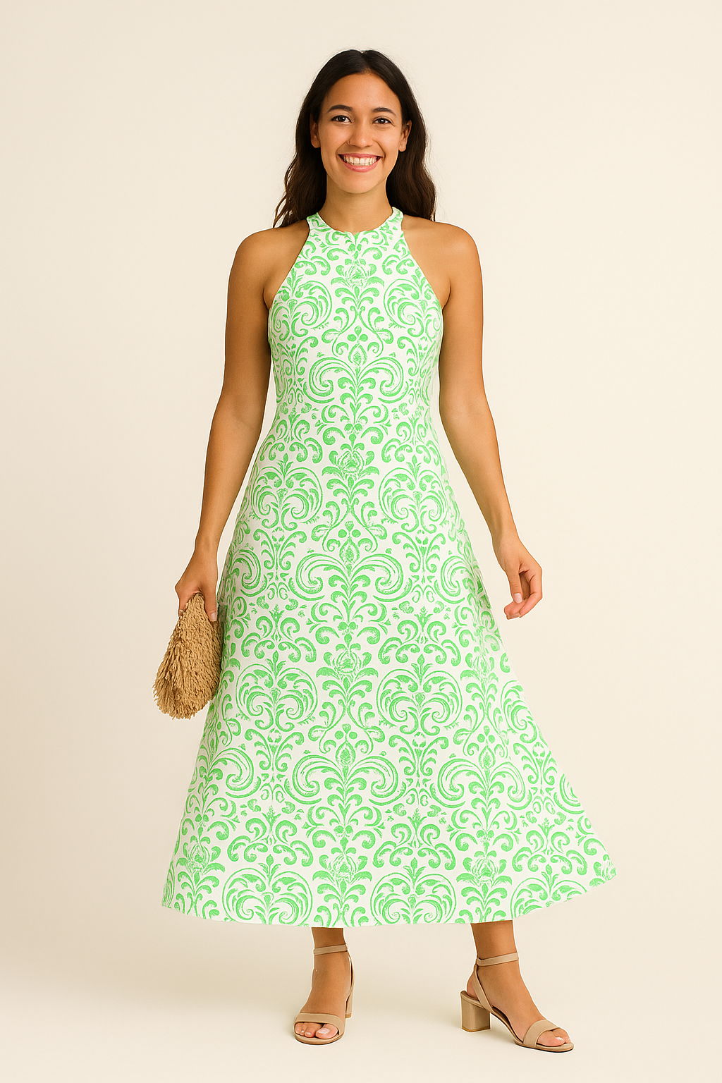 AROSA | Damen Sommerkleid luftig-leicht mit elegantem Schnitt