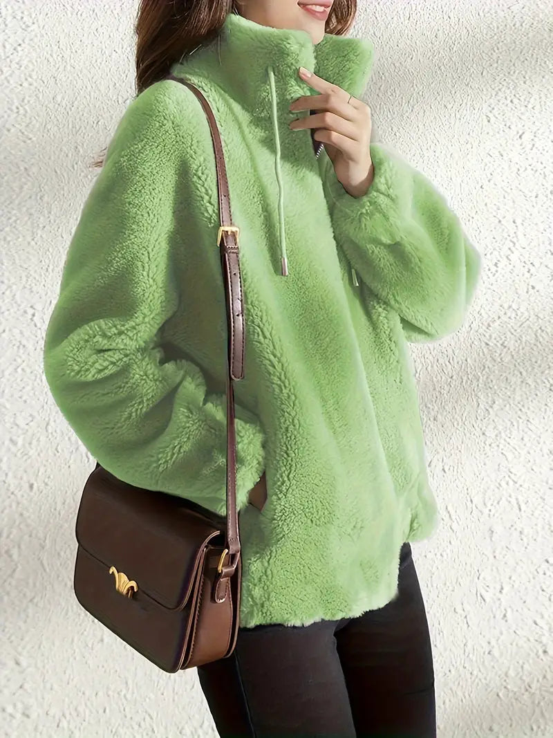 Maliza Stilvolle Fleece Jacke