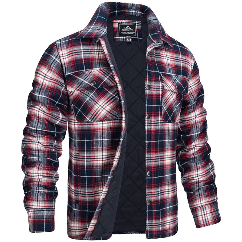 Holzfällerjacke  Karierte Jacke