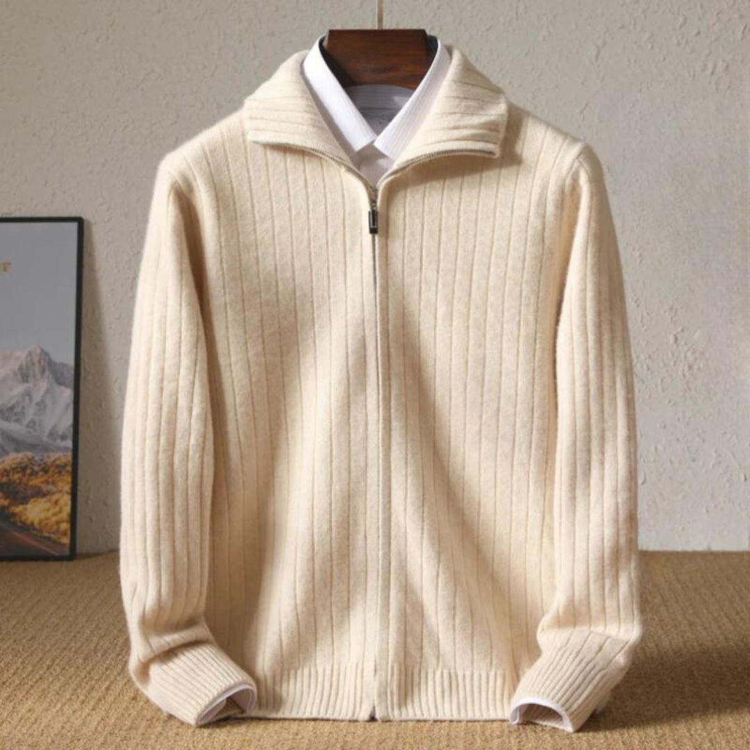 Sebastian Gestrickte Wolljacke