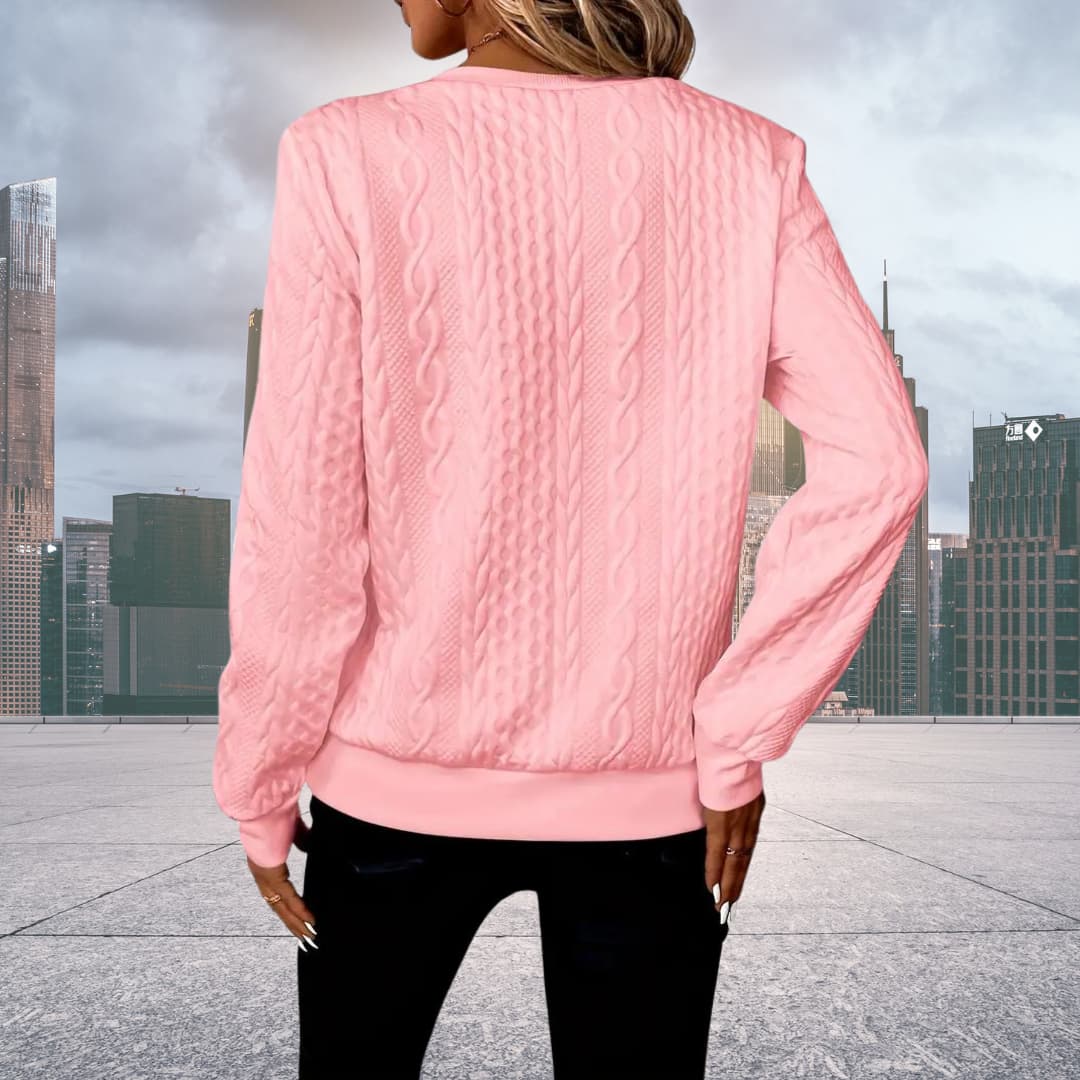 Florence Eleganter Stilvoller Strickpullover
