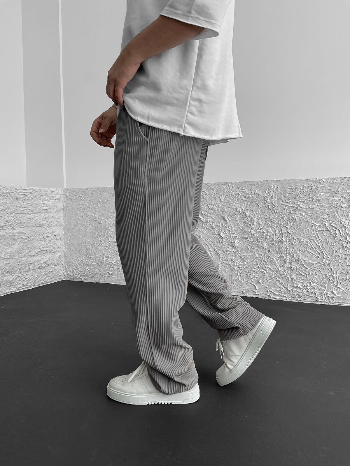 Wigand Comfort Geripptes Elasthan Hose