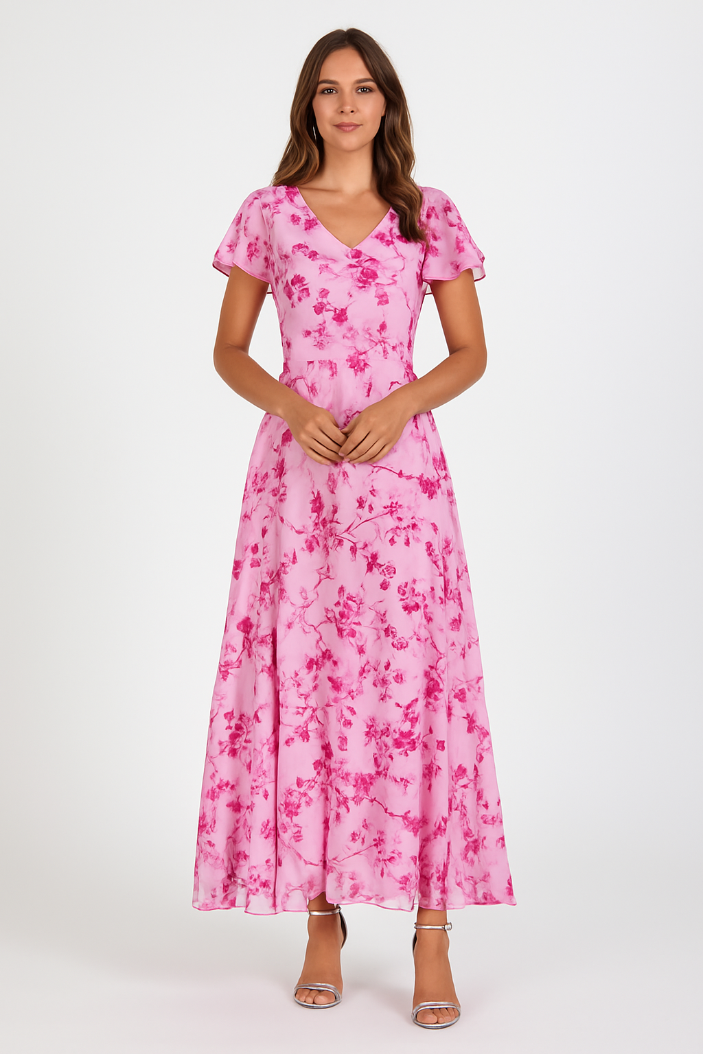 AROSA | Atmungsaktives Damen Midikleid elegant für Sommer