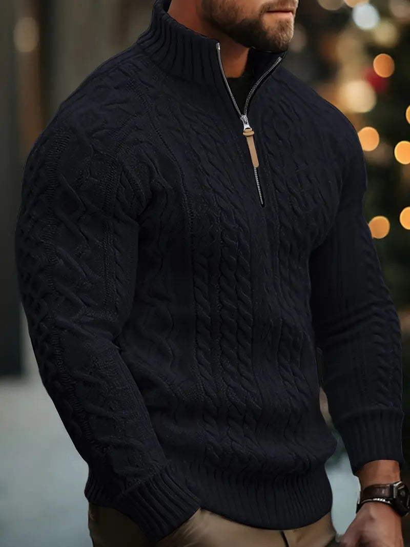 Rabada Langarm Herren Strickpullover
