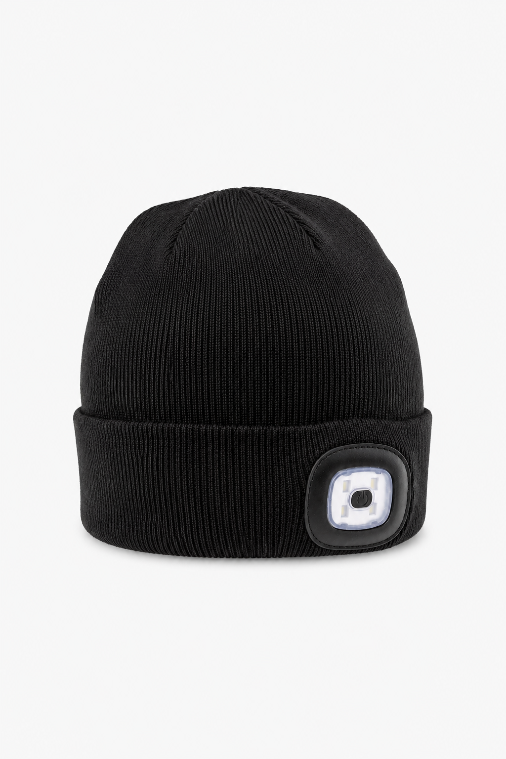 AROSA | LED Wintermütze mit USB-Aufladung Schwarz