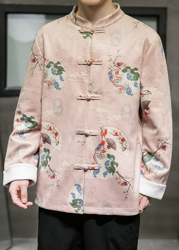 Shawn | Kunst Button Faux Wildleder Mäntel