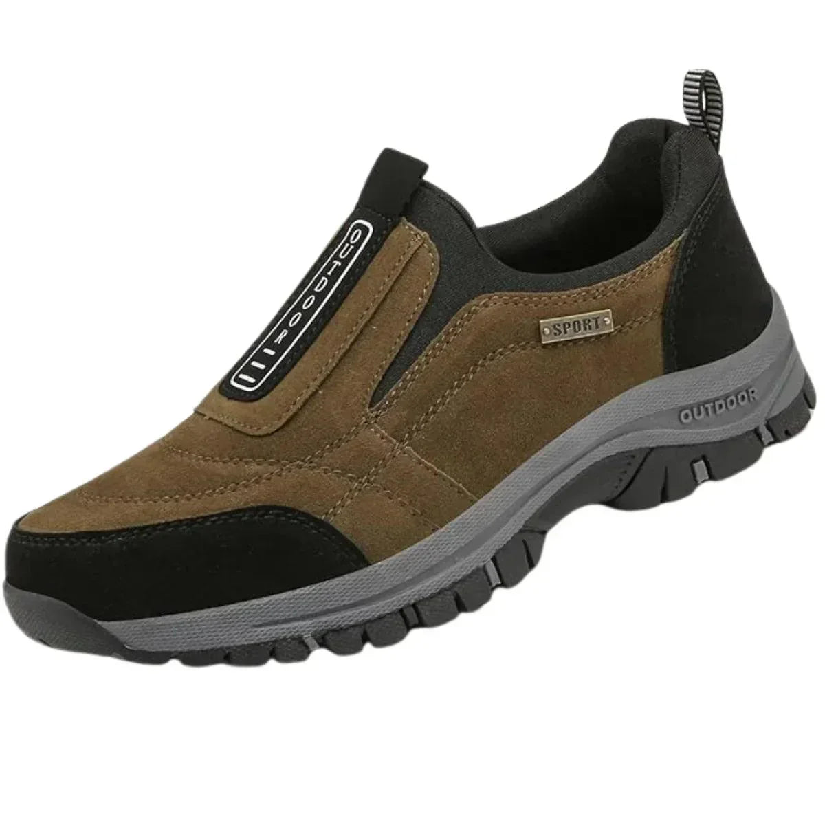AROSA| Herren Slipper weich in Wildlederoptik