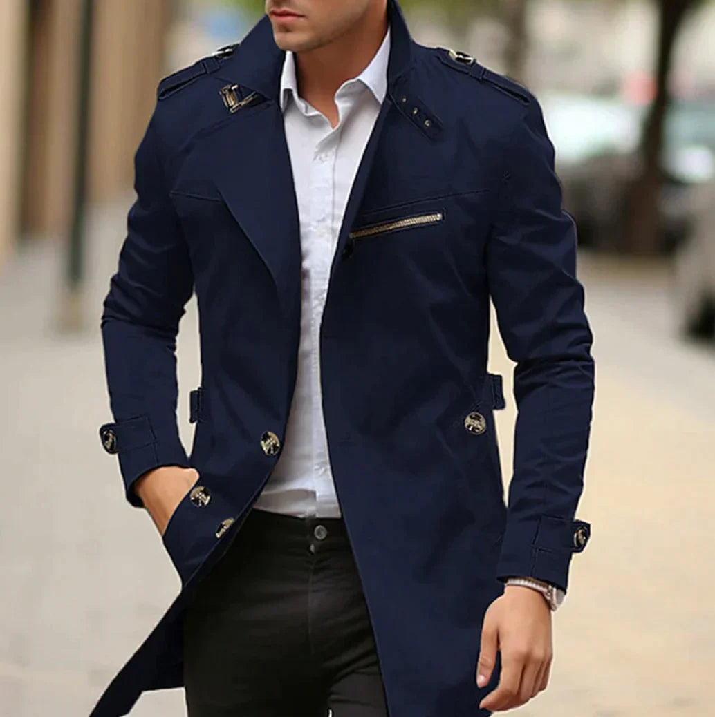Eleganter Frühlings Trenchcoat für Männer