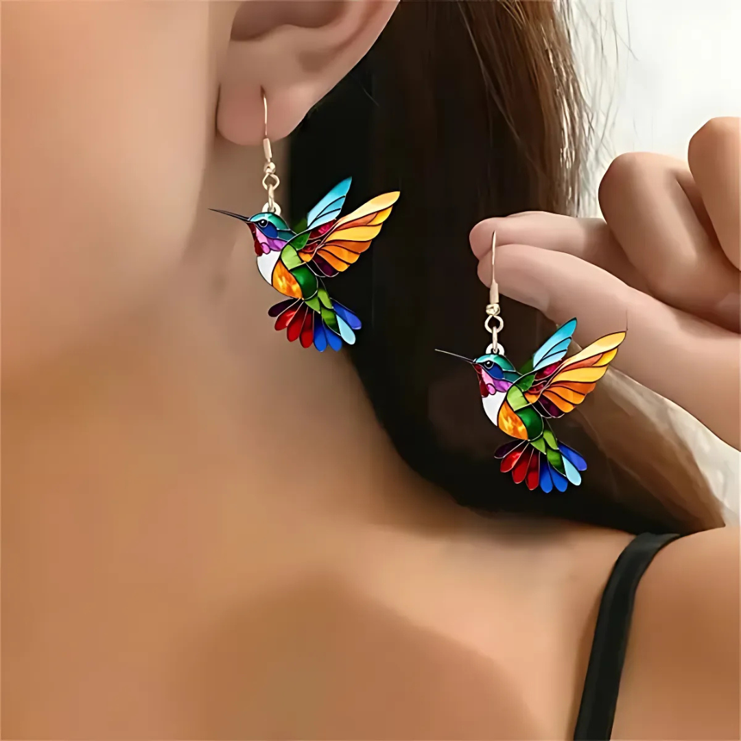 Samantha - Elegante Kolibri Halskette