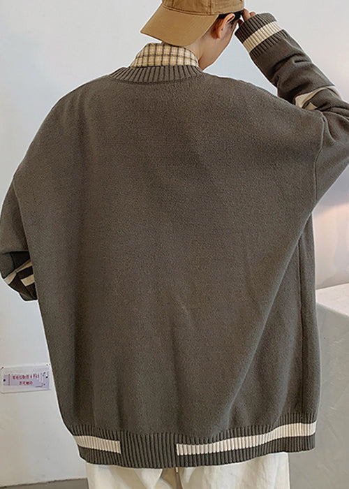 Bruno | Gestreifte Taschen Strickjacken