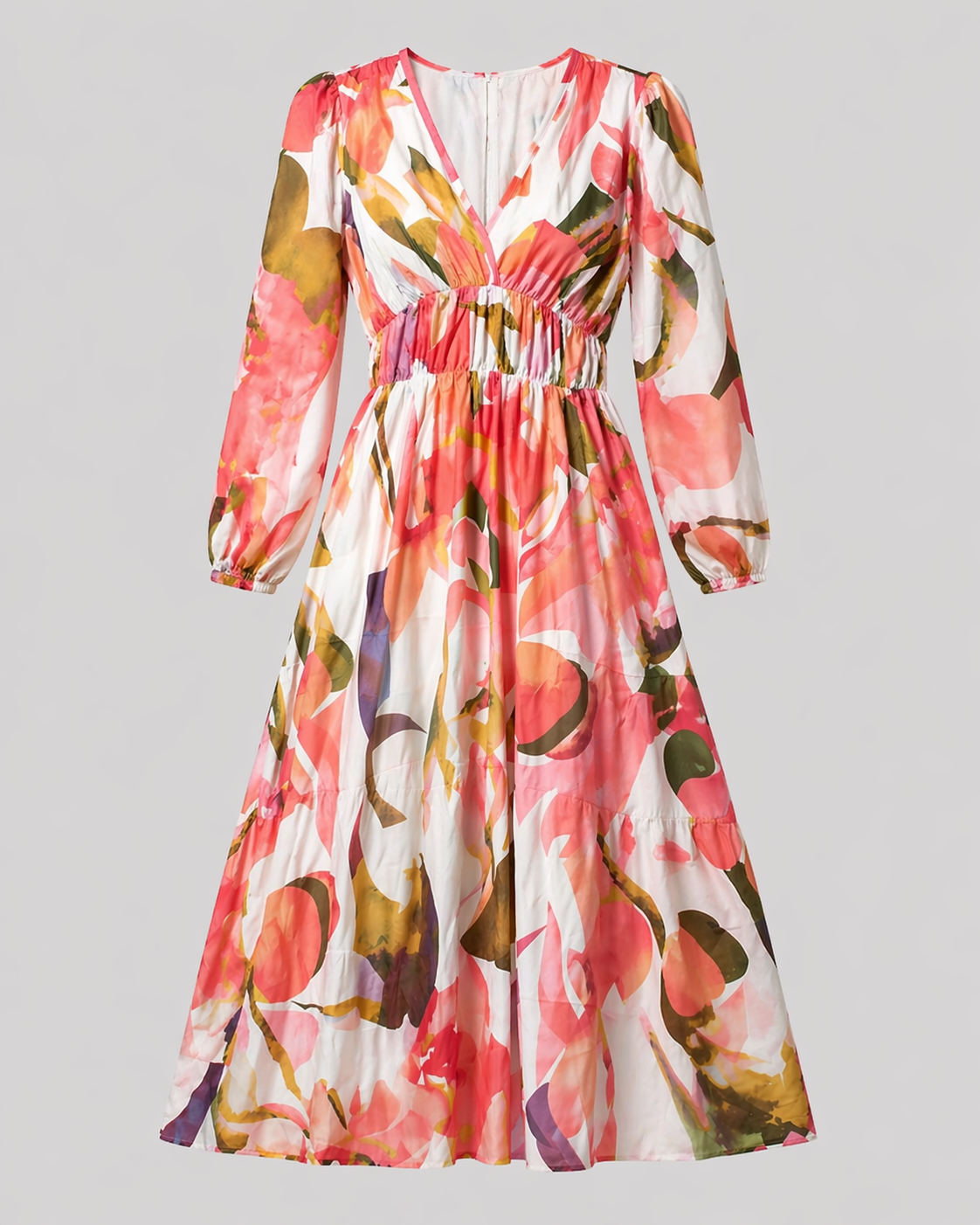 Carlotta Elegantes Blumenkleid