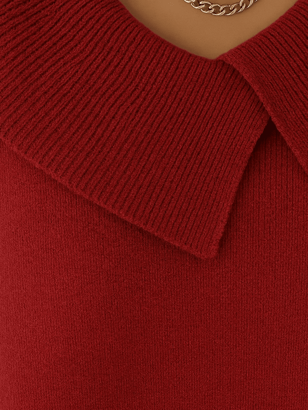 Damhnait | Wärmender Pullover mit Weichem Kragen