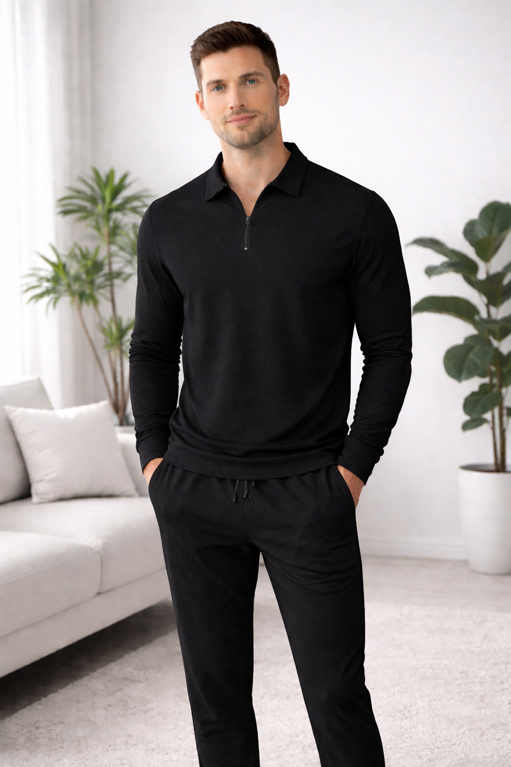 Tom Herren Freizeitset – Premium Zweiteiler für Sport & Erholung