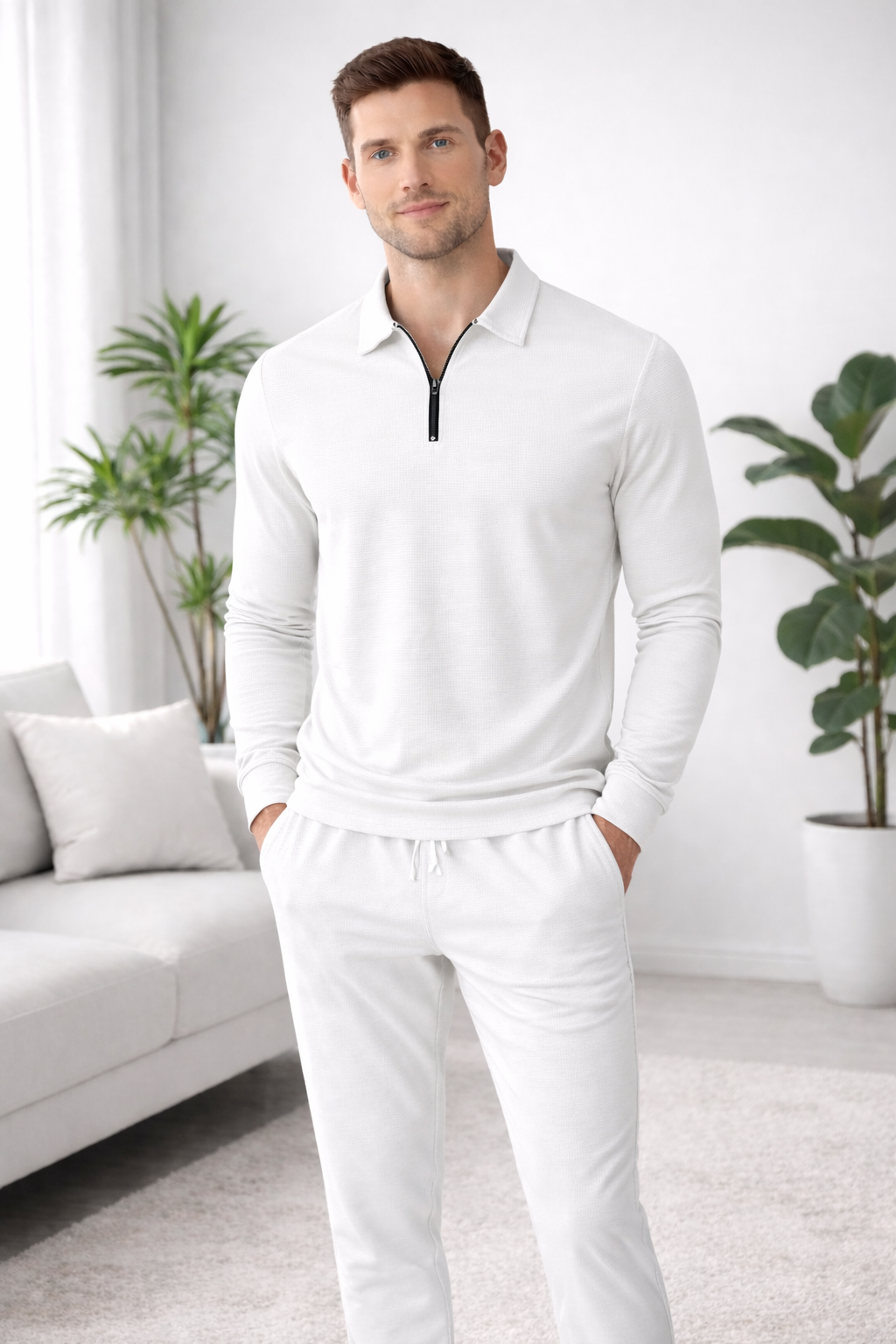 Tom Herren Freizeitset – Premium Zweiteiler für Sport & Erholung