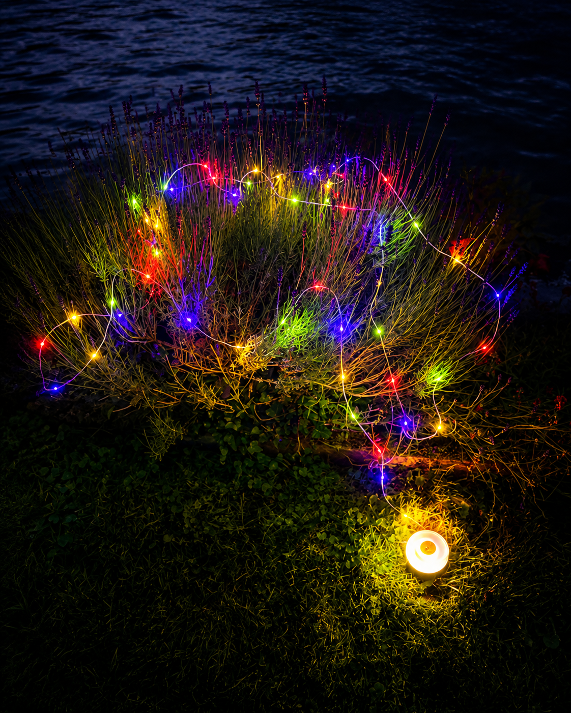 AROSA | LED Lichterkette Bunt Batteriebetrieben