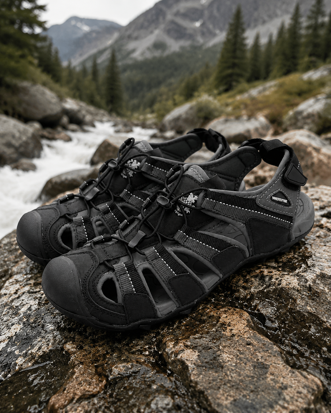 AROSA | Outdoor Sandalen mit Schnellverschluss