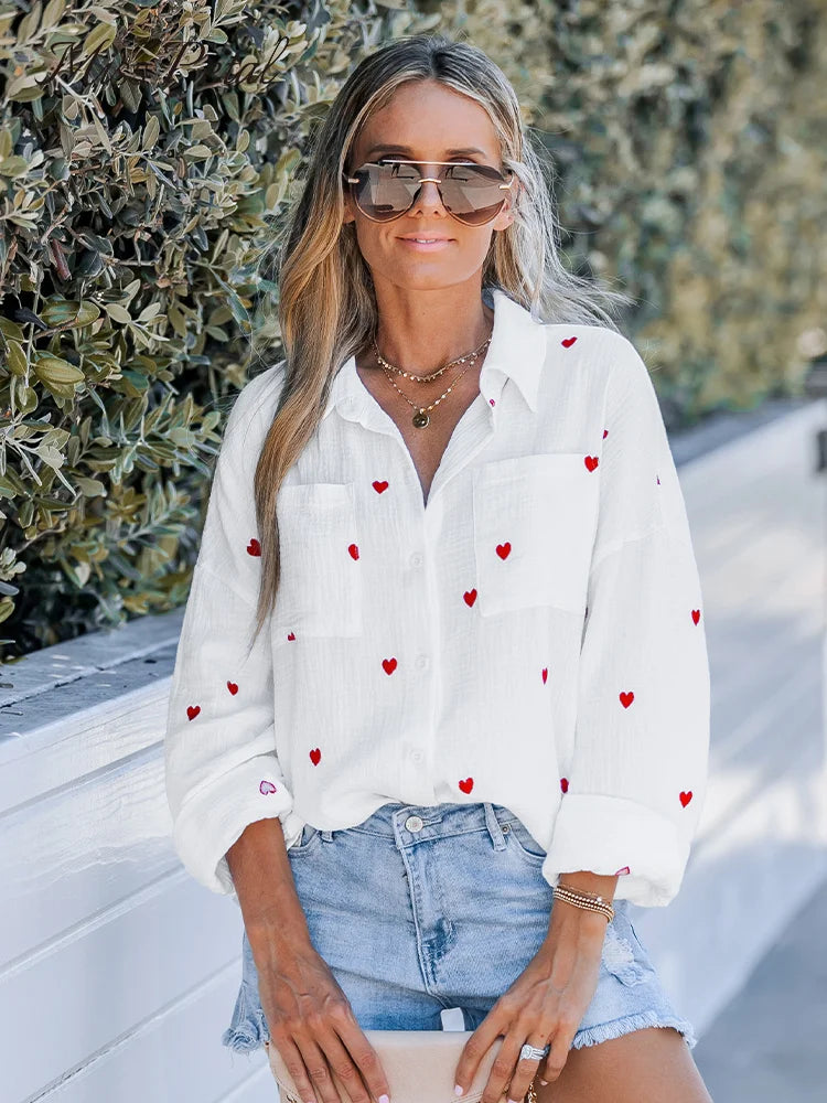 Herzlich Damen Bluse