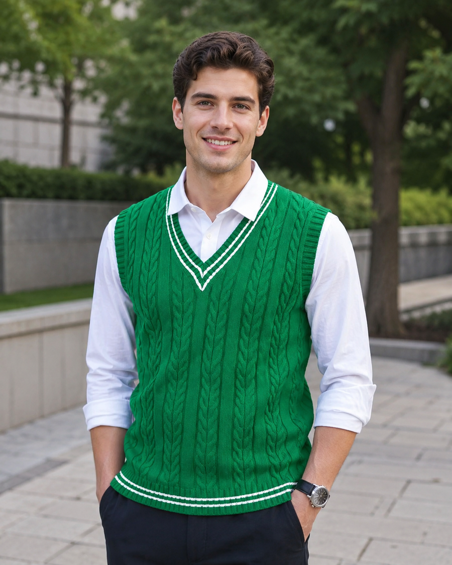 Duane™ Ärmelloser Strickpullover