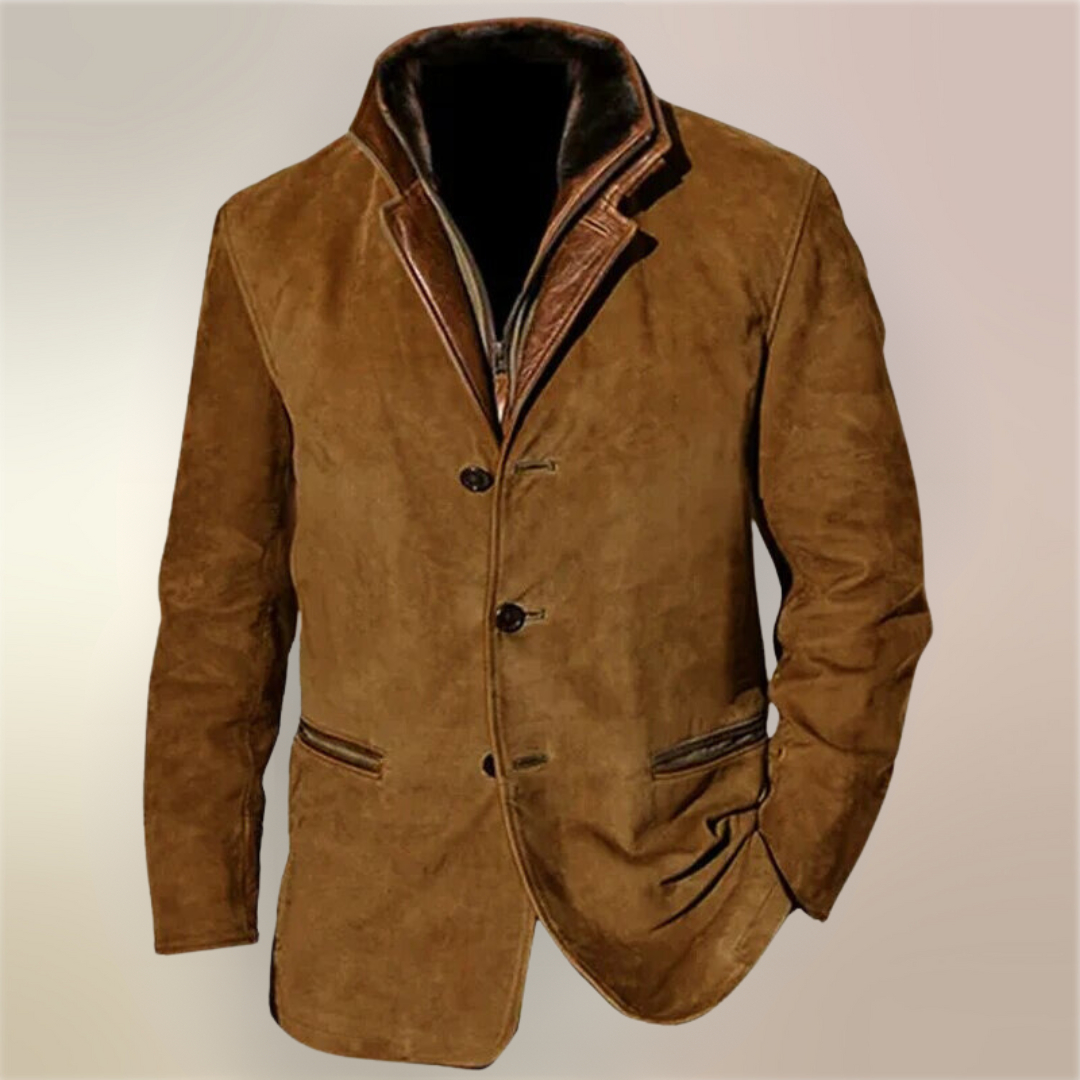 Kirta Retro Wildlederjacke