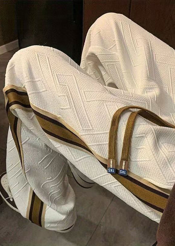 Drake | Baumwoll-Hosen für Herren mit Kordelzug