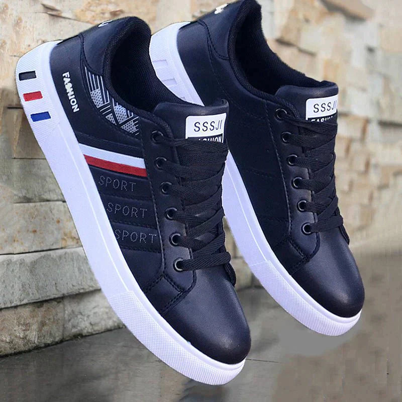 AROSA| Herren Sneaker Low mit Struktur für Alltag