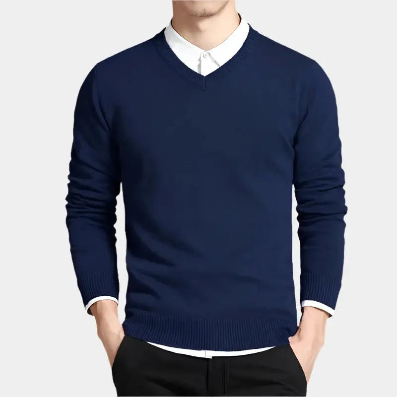 Kuscheliger Strickpullover Alltag