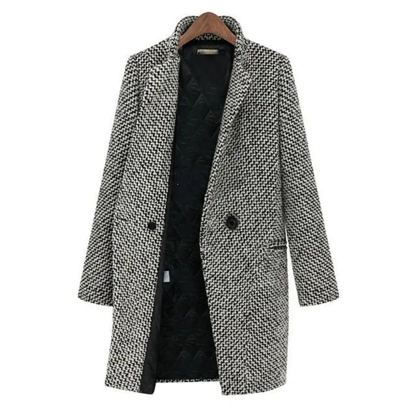 Damen Mantel aus Wolle