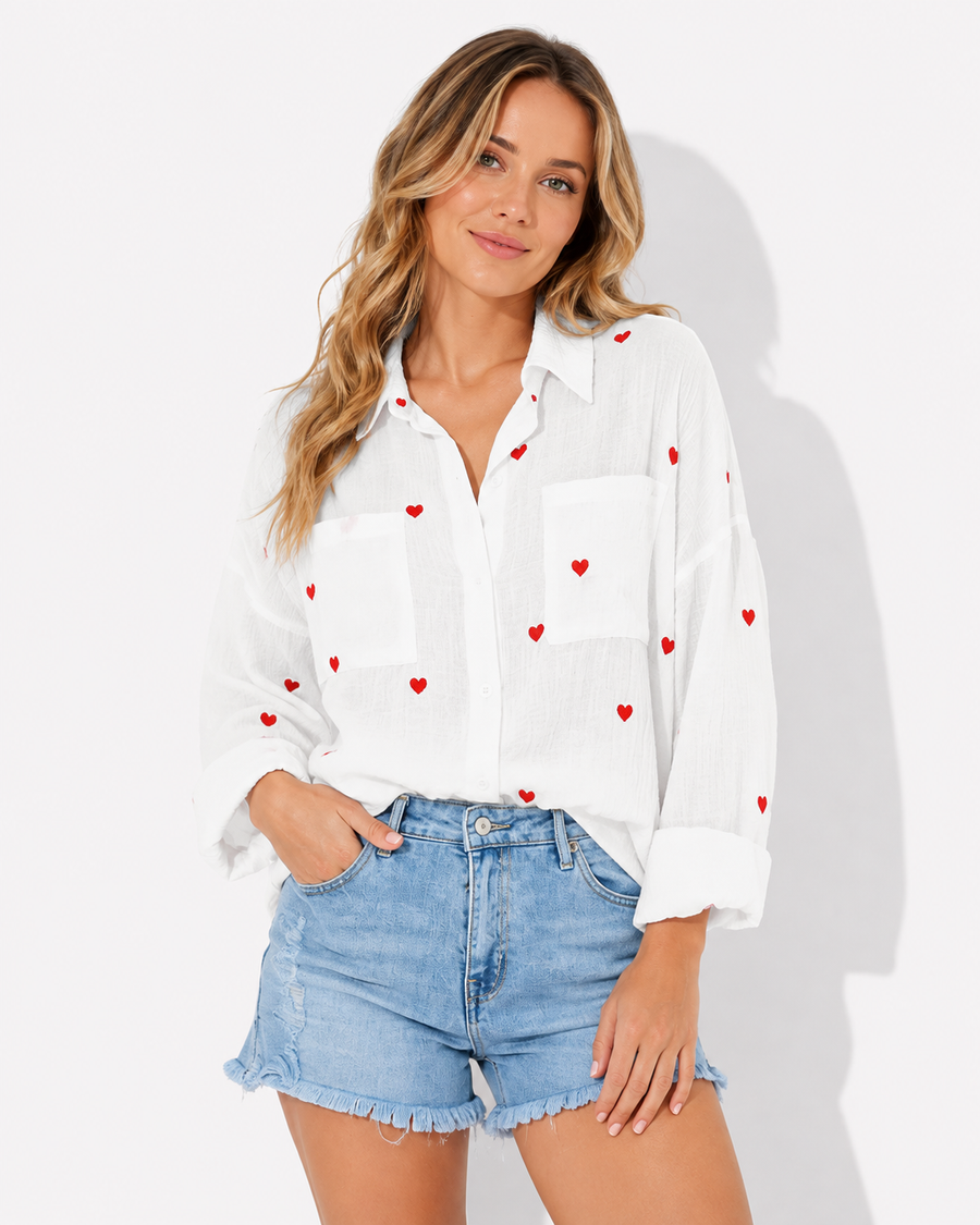 Herzlich Damen Bluse