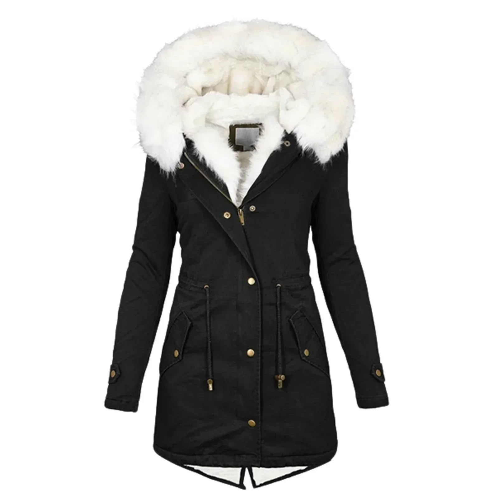 JULIA- Winterjacke mit Pelzfutter
