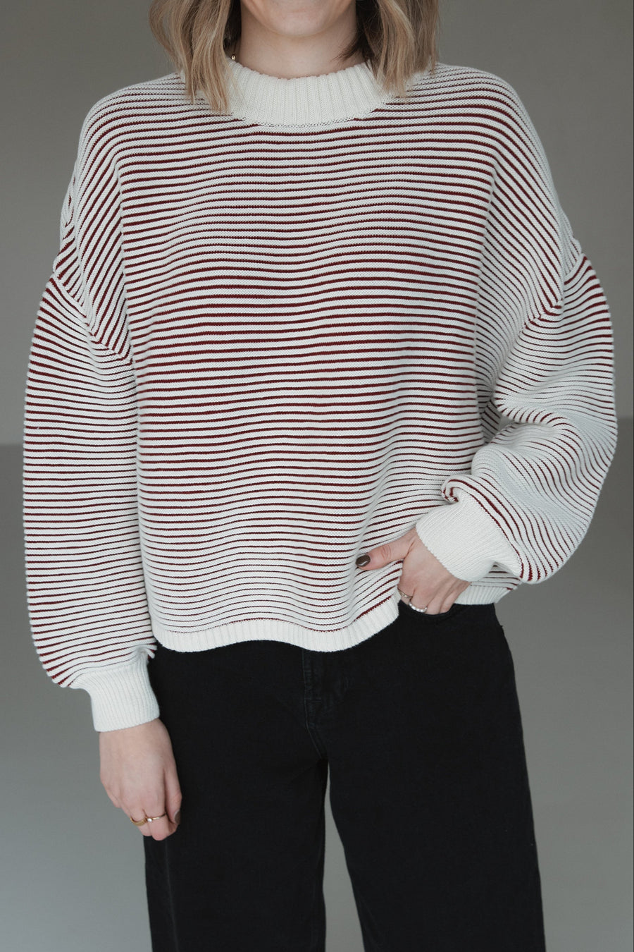 SAILOR | Strickpullover Streifen