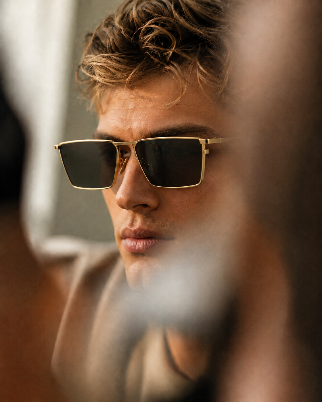 Luminex Avant Sonnenbrille Mit Eckigem Rahmen