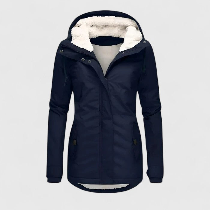 Seravia Wasserdichte Winterjacke mit Kapuze