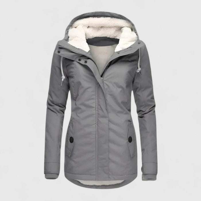 Seravia Wasserdichte Winterjacke mit Kapuze