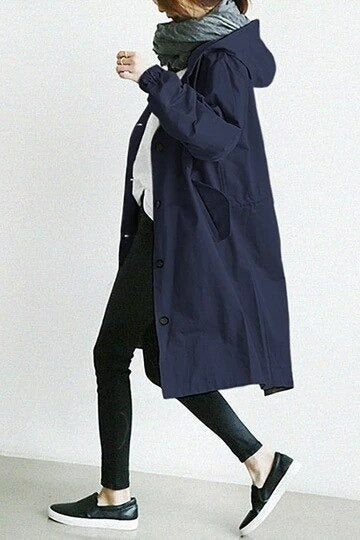 Mandy Eleganter und wasserabweisender Trenchcoat