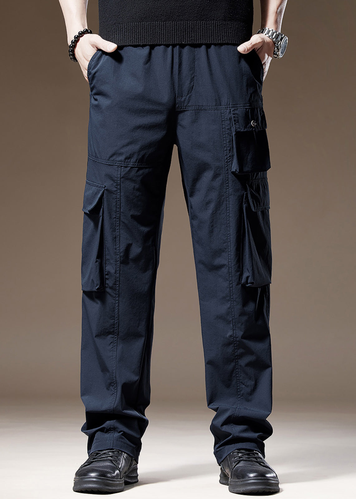 Drex Herren Baumwollhose – Klassische Stoffhose aus solider Baumwolle