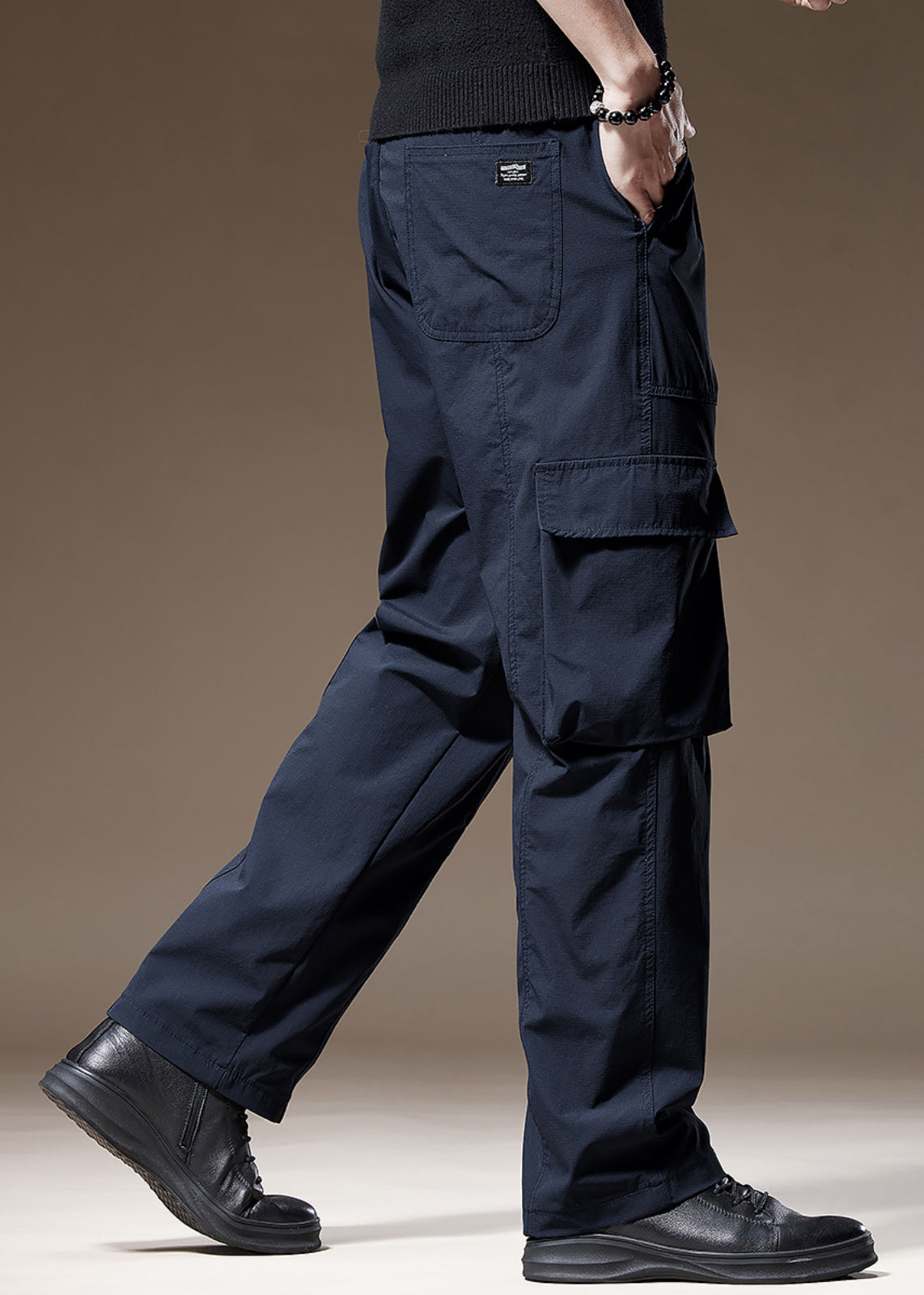 Drex Herren Baumwollhose – Klassische Stoffhose aus solider Baumwolle