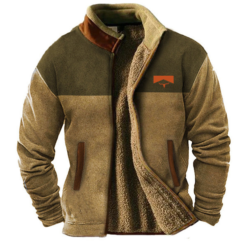 Mathéo Lässige Fleecejacke für Herren