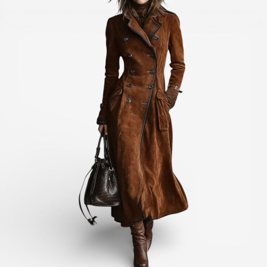 Nathaly Langer Damen Trenchcoat
