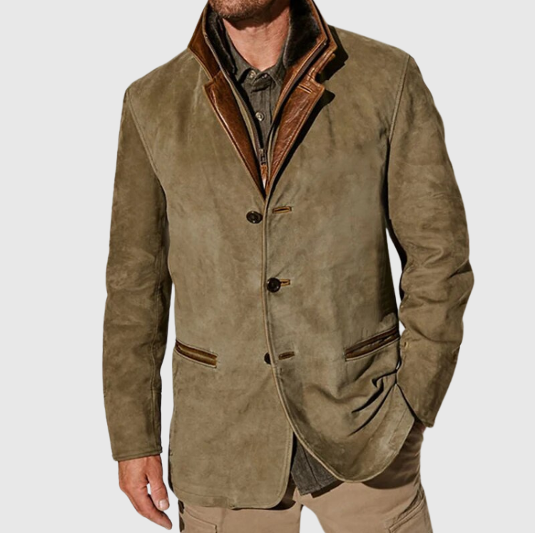 Kirta Retro Wildlederjacke