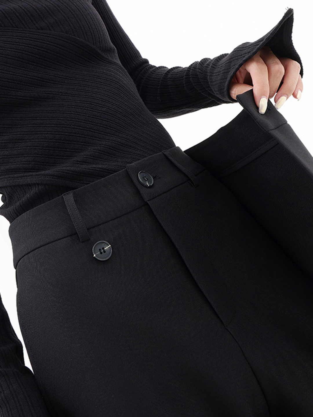 Damen Baggy-Hose – Moderne weit geschnittene Hose im Streetwear-Stil