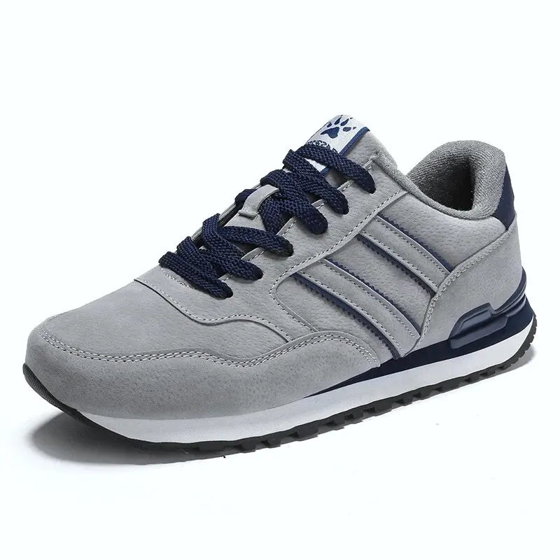 TIMO - Leder Herren Freizeitschuhe Casual, Atmungsaktiv