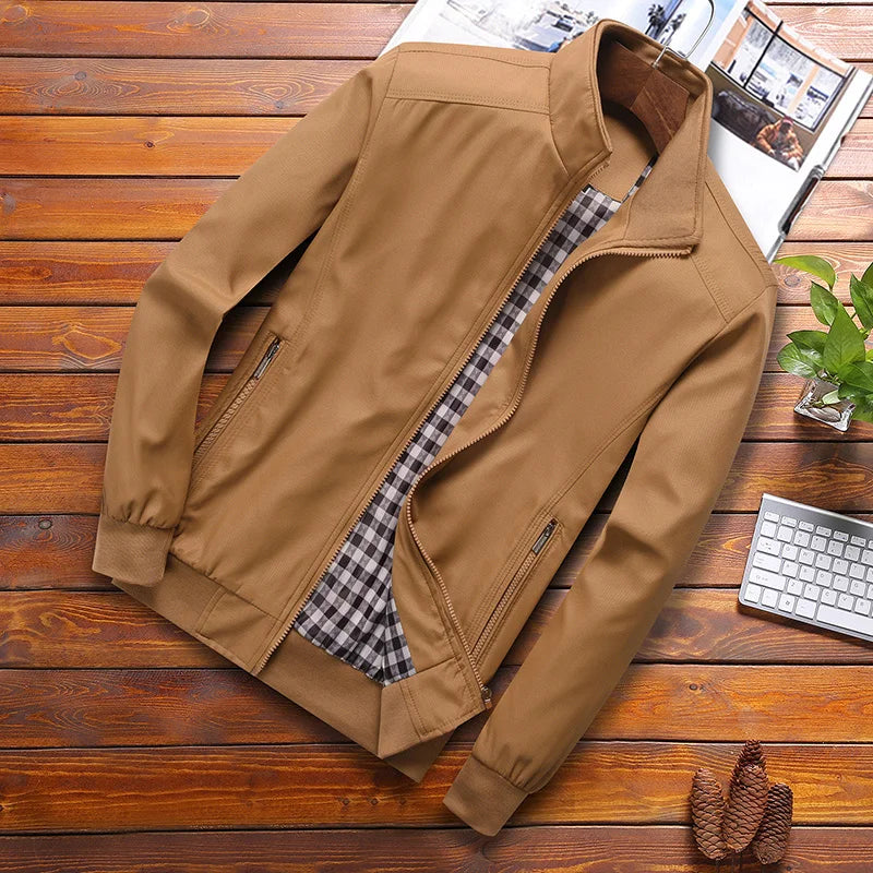 Lässige Herbstjacke
