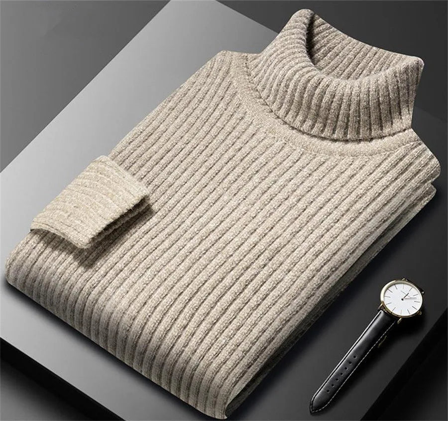 Adiel | Herrenpullover mit hohem Kragen