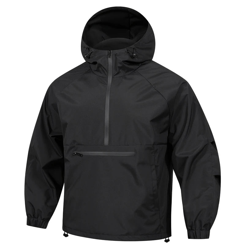 Oscar | Halbzip Streetwear Kapuzenjacken Männer Windbreaker