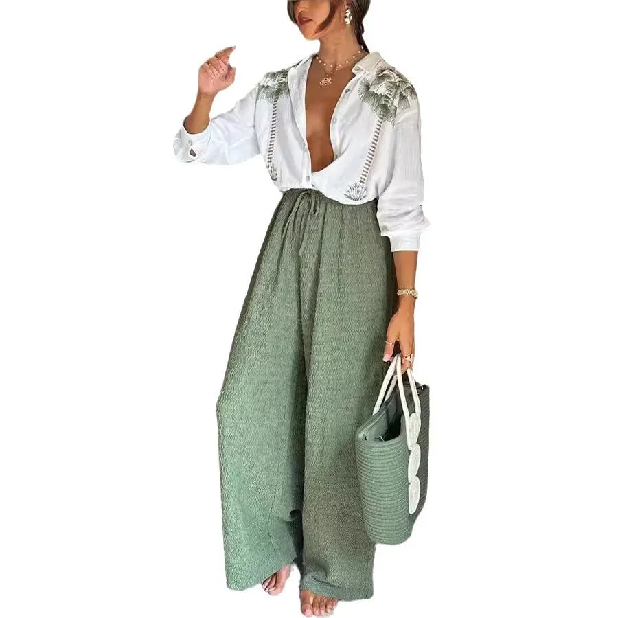 AROSA | 2-teiliges Kleidungsset Langarm Floral Blume