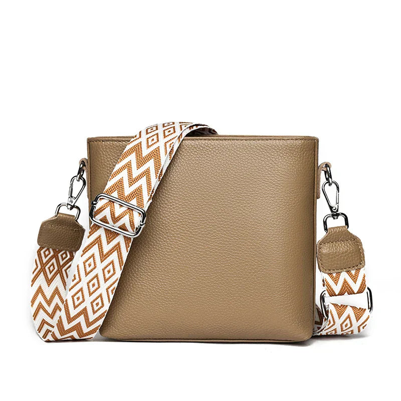 Matilda Edle Leder Schultertasche