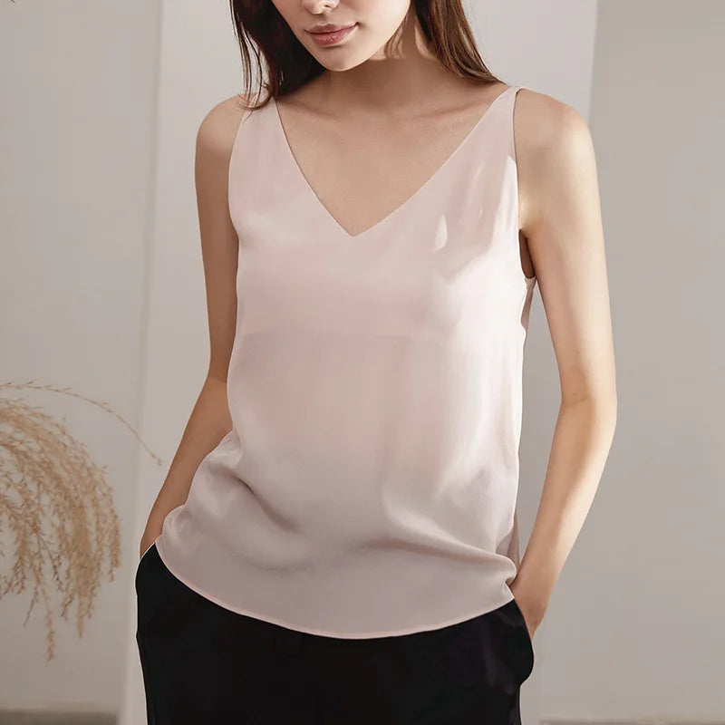 AROSA | 19MM Maulbeerseide Camisole – Damen Seiden Tanktop