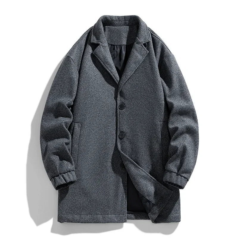 Abraham | Trenchcoat Winter Wollmantel